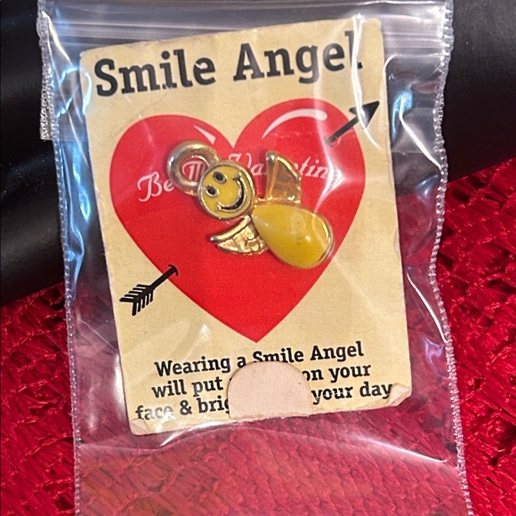 Jewelry - Yellow Smile Angel Pin